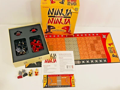Ninja Versus Ninja Out of the Box Board Game Complete Gheewala - Image 1 of 4