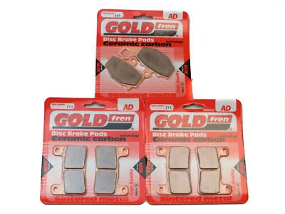 Pastillas de freno delanteras y traseras para Kawasaki Z 1000 SX ABS (ZX 1000 MEF) 2014-2018 Foto 1 de 3