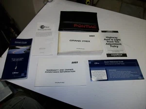 2005 Pontiac Grand Am Owners Manual Free Shipping - Imagen 1 de 6