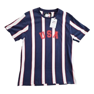 Camiseta Denim & Flower Ricky Singh Now United Para Hombre XL Roja Blanca Azul Nueva Con Etiquetas Fútbol - Imagen 1 de 12