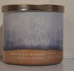 White Barn White Lavender Eucalyptus 3 Wick Candle 14.5oz - Picture 1 of 1