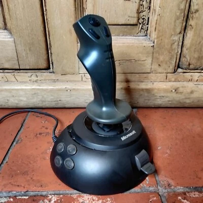 Microsoft Side Winder Joystick X05-92626 (Tested & Working) - Image 1 of 4