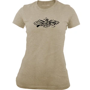 Women's Officially Licensed Seabee Insignia Subdued T-Shirt - Picture 1 of 5