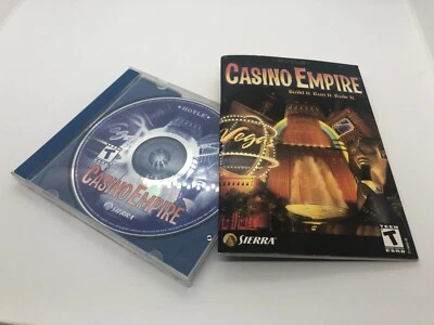 Hoyle Casino Empire (CD 2002) Sierra Booklet Teen Rated Windows 98/ME/2000/XP - Image 1 of 4