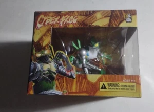All Caps Comics: CYBERFROG ACTION FIGURE. Brand New in Box! RARE! - Picture 1 of 6
