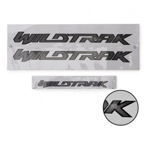 Set adesivi laterali posteriori grigi decalcomania adatti a Ford Ranger Wildtrak 4x4 2018 2020 - Foto 1 di 8