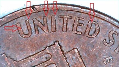 Raro centavo Lincoln Memorial 1966 sin marca de ceca doble troquel reverso pesa 3,13 g Foto 1 de 4