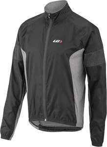 Louis Garneau XL Men's Modesto 3 Cycling Jacket Black/Gray- 1030229 - Picture 1 of 7