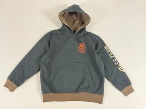 FILSON PROSPECTOR GRAPHIC HOODIE BLACK/LOG MILL L NWT - Picture 1 of 12