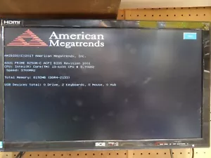 ASUS PRIME B250M-C Motherboard LGA1151 With i3-6100 And 8GB DDR4 Backplate - Picture 1 of 10
