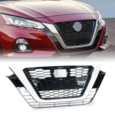 Front Bumper Grille Assembly Replacement Grill For Nissan Altima 2019-2021 Foto 1 de 4
