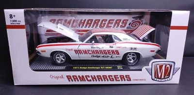 Diecast Castline M2 Machines: 1971 Dodge Challenger Racecharger: R91: 1/24: NIB - Image 1 of 4