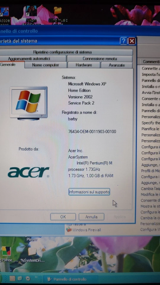 laptop HP usato pezzi Ricambio - Immagine 1 di 2