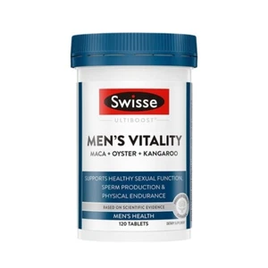 SWISSE Men's Vitality 120 Tablets Health Support Express Ship - Picture 1 of 2