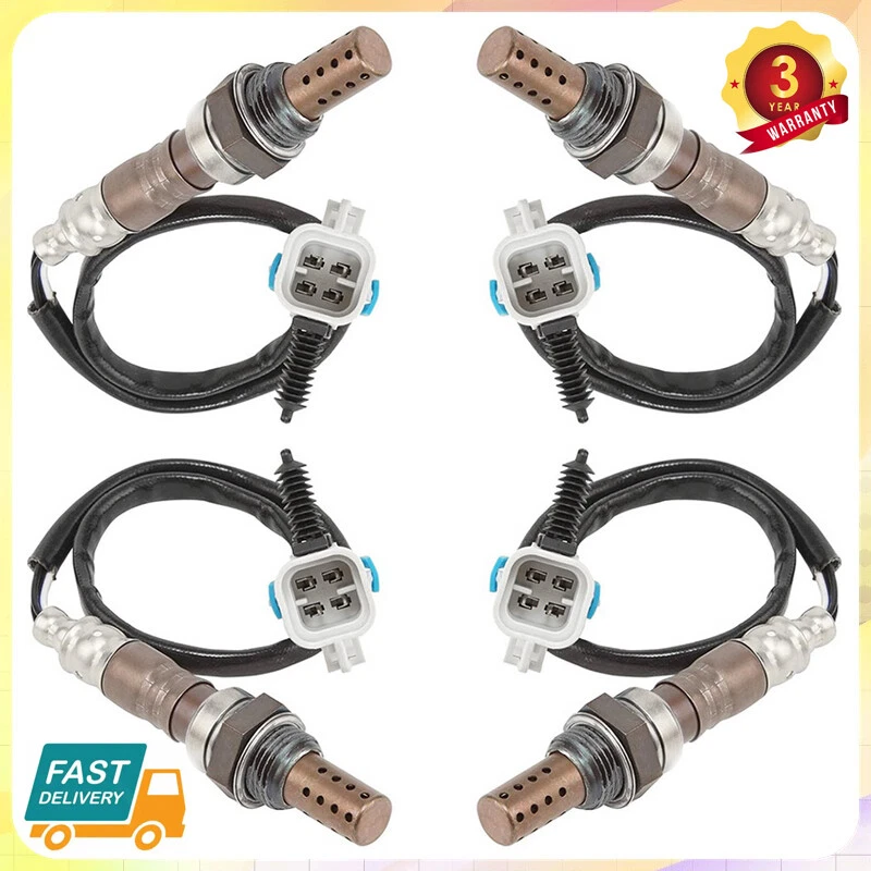 Set of 4 Oxygen O2 Sensors For 2003-2005 GMC Sierra 1500 Yukon XL 1500 5.3L V8 - Imagem 1 de 4