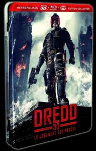 Dredd 3D [Combo Collector (2 Blu-ray+dvd) Coffret Métal / Metal Box Region B - Foto 1 di 2