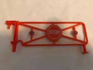 GI Joe ARAH. 1985 Check Point Alpha. Parts. Gate Genuine Stop Sign - Picture 1 of 2
