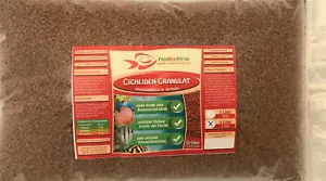 Cichliden Granulat 3 Liter BEUTEL 1,2 kg Futter Barsche Fische Diskus Aquarium - Bild 1 von 1
