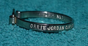 VTG 1960s Advertising Wonder Key Ring Keychain ORRIE JORDAN CAPITOL MOTOR AL - Picture 1 of 3