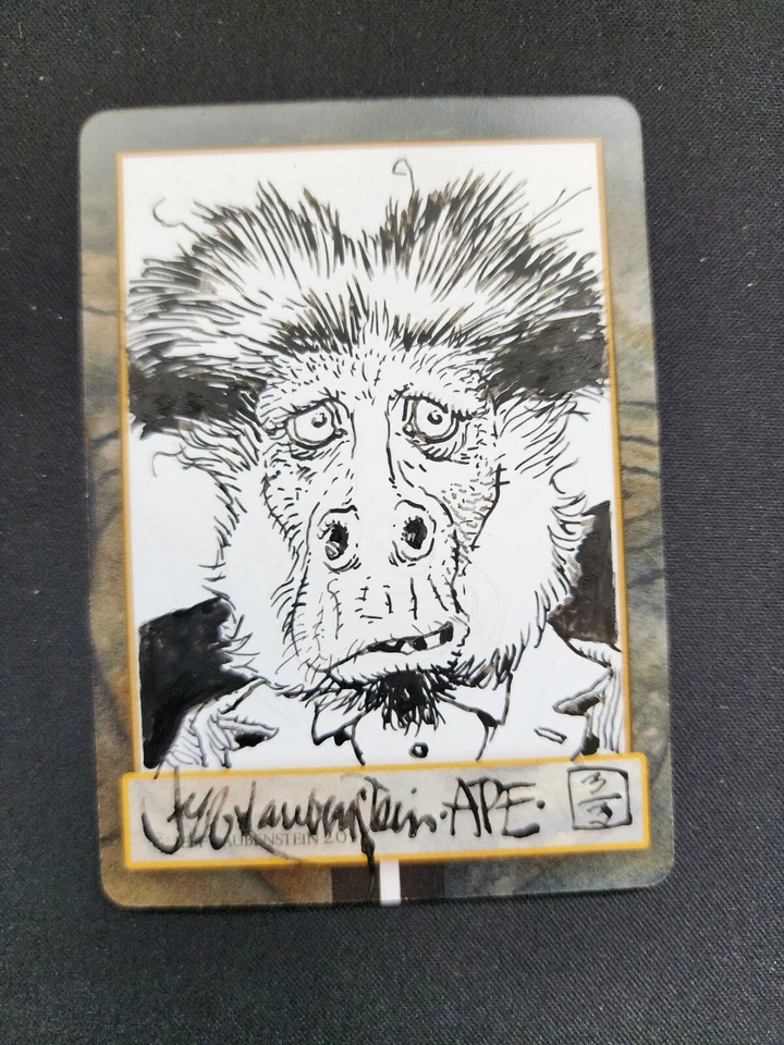 Magic The Gathering Ape Token Exodus Artist Jeff Laubenstein 1998 MTG Magic - Image 1 of 2