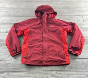 Marmot Womens Hooded (detachable) Light Jacket Burgundy/Red Size Large 3 in 1 - Picture 1 of 14