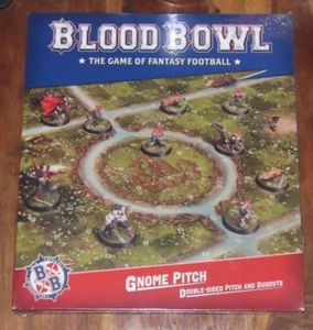 Games Workshop Blood Bowl Gnome Pitch Pitch and Dugout Set BNIB Bloodbowl GW - Picture 1 of 6