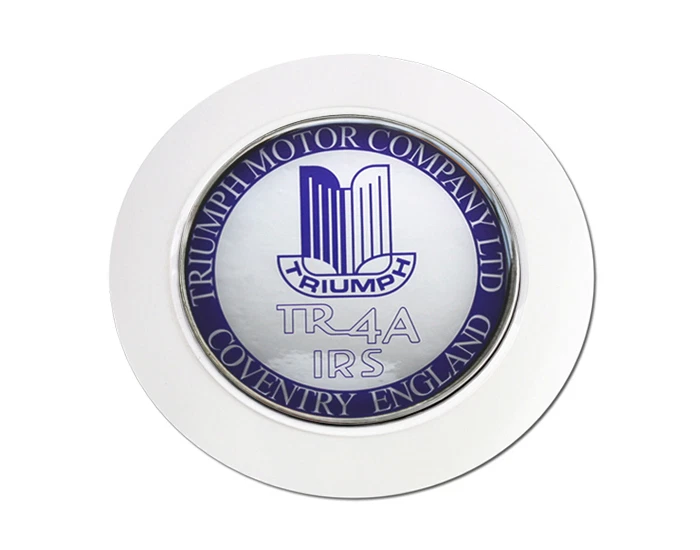 Soporte de permiso con logotipo de Coventry Triumph TR4A IRS Foto 1 de 1