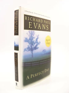 A Perfect Day by Richard Evans (2003, Hardcover) Signed First Edition Printing - Picture 1 of 11