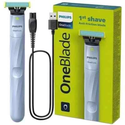 Philips OneBlade First Shave Anti-Friction Blade Wet & Dry Use 100% Original - Image 1 of 4