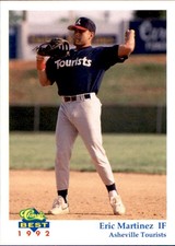 1992 Asheville Tourists Classic/Best #9 Eric Martinez Orlando Florida FL Card