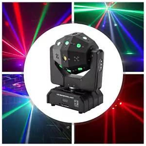 120W 16 LED Laser Moving Head Bühnenlicht RGBW Spot Beam DMX DJ Disco Party Show - Bild 1 von 16