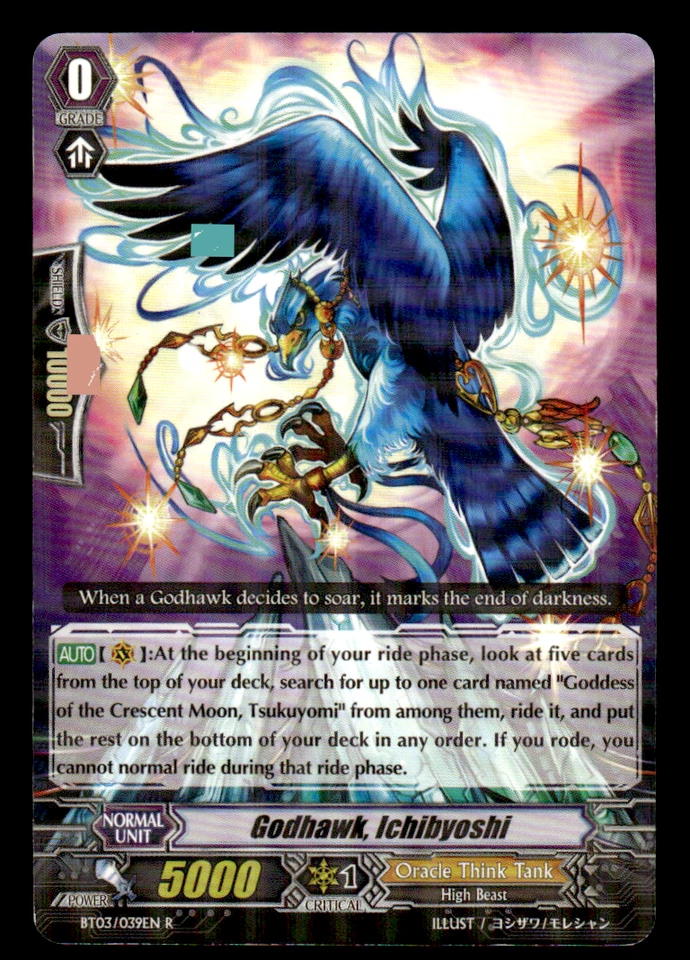 Godhawk, Ichibyoshi - BT03/039EN - R Near Mint / Mint, English - Image 1 of 1