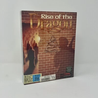 Rise of the Dragon (PC, USA, 3.5") MS-DOS Tandy *Sierra/Dynamix* Big Box SEALED - Image 1 of 4