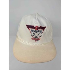 Vintage 1991 Indianapolis Indy 500 75th Running Snapback Hat OSFA White