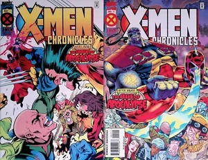 X-Men Chronicles Vol 1 Set #1 thru #2 (1995, Marvel) VF+ - Age of Apocalypse - Picture 1 of 6