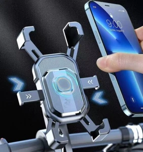 Support Téléphone Portable Antichoc Rotation 360° Installer pour Moto Vélo Vélo - Photo 1 sur 15