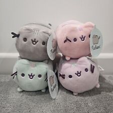 Licensed Pusheen The Cat Plush Toy Log 17cm New with Tags (Set Of 4)