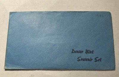 1982 Denver Mint Souvenir Set (5) Coins In Original Envelope Item 9808 - Image 1 of 4