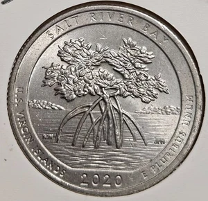 2020 W Salt River Bay US Virgin Islands V75 Privy US West Point Quarter 25c 7 - Picture 1 of 2