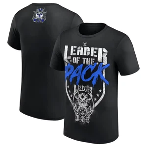 WWE AJ Styles schwarzes T-Shirt, Leader Of The Pack - Bild 1 von 5