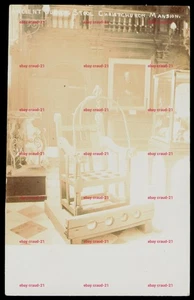 IPSWICH Suffolk CHRISTCHURCH MANSION Ancient Ducking Stool Chair Vtg Postcard - Picture 1 of 2