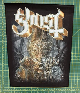 GHOST IMPERA LARGE SIZE PRINTED SEW ON PATCH OFFICIALLY LICENSED - Picture 1 of 7