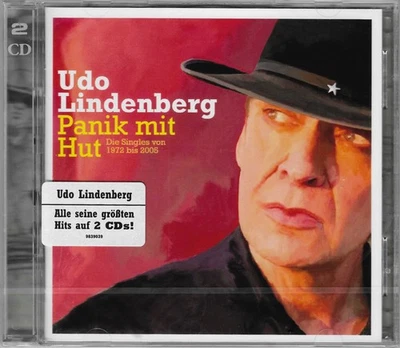 Udo Lindenberg - Panik Mit Hut - Die Singles Von 1972 Bis 2005 - 2CD - Neu - OVP - Bild 1 von 2