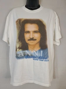 Yanni Live World Tour T-shirt 2004- 2005 Men's Size Large - Picture 1 of 9