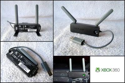 Genuine Microsoft Xbox 360 Wireless N Networking Adapter (Model 1398) - Image 1 of 4