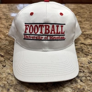 University Of Houston Football Snap Back 3 Bar The Game Hat Cap - Picture 1 of 14