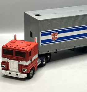 Figura de acción Transformers G1 Optimus Prime cabina y remolque T2 Francia 1982 - Imagen 1 de 24