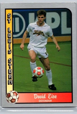David Eise 1990-91 Pacific MSL St. Louis Storm #40 RC - Image 1 of 2