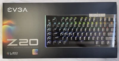 EVGA Z20 RGB Optical Mechanical USB Gaming Keyboard Optical Mechanical Switches - Image 1 of 4