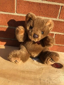 Embrace MY TEDDY rown Plush Stuffed Bear Animal 7" Small - Picture 1 of 5